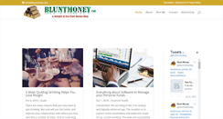 Desktop Screenshot of bluntmoney.com
